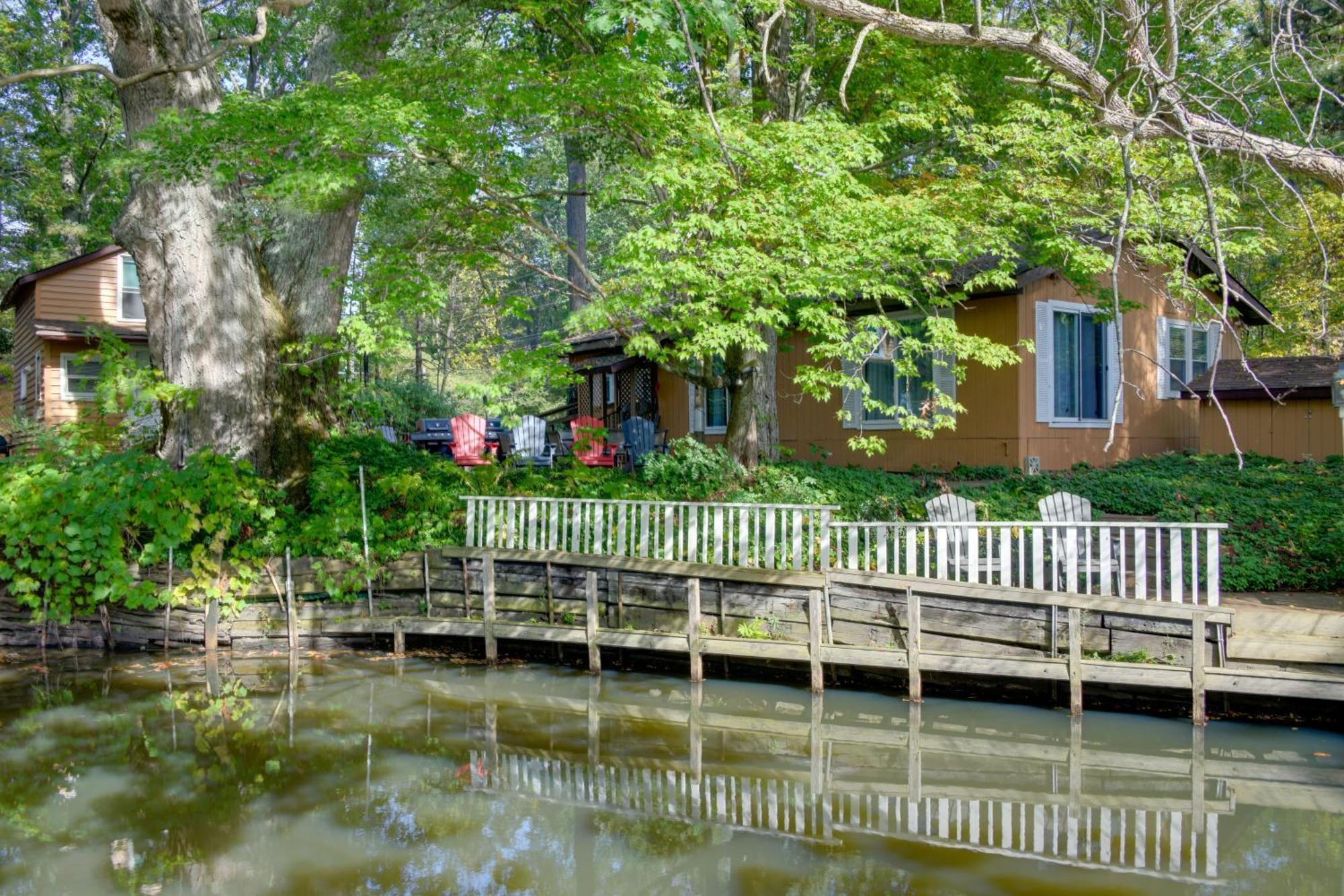 Waterfront Cottage - Dock And Chautauqua Lake Access Mayville Εξωτερικό φωτογραφία