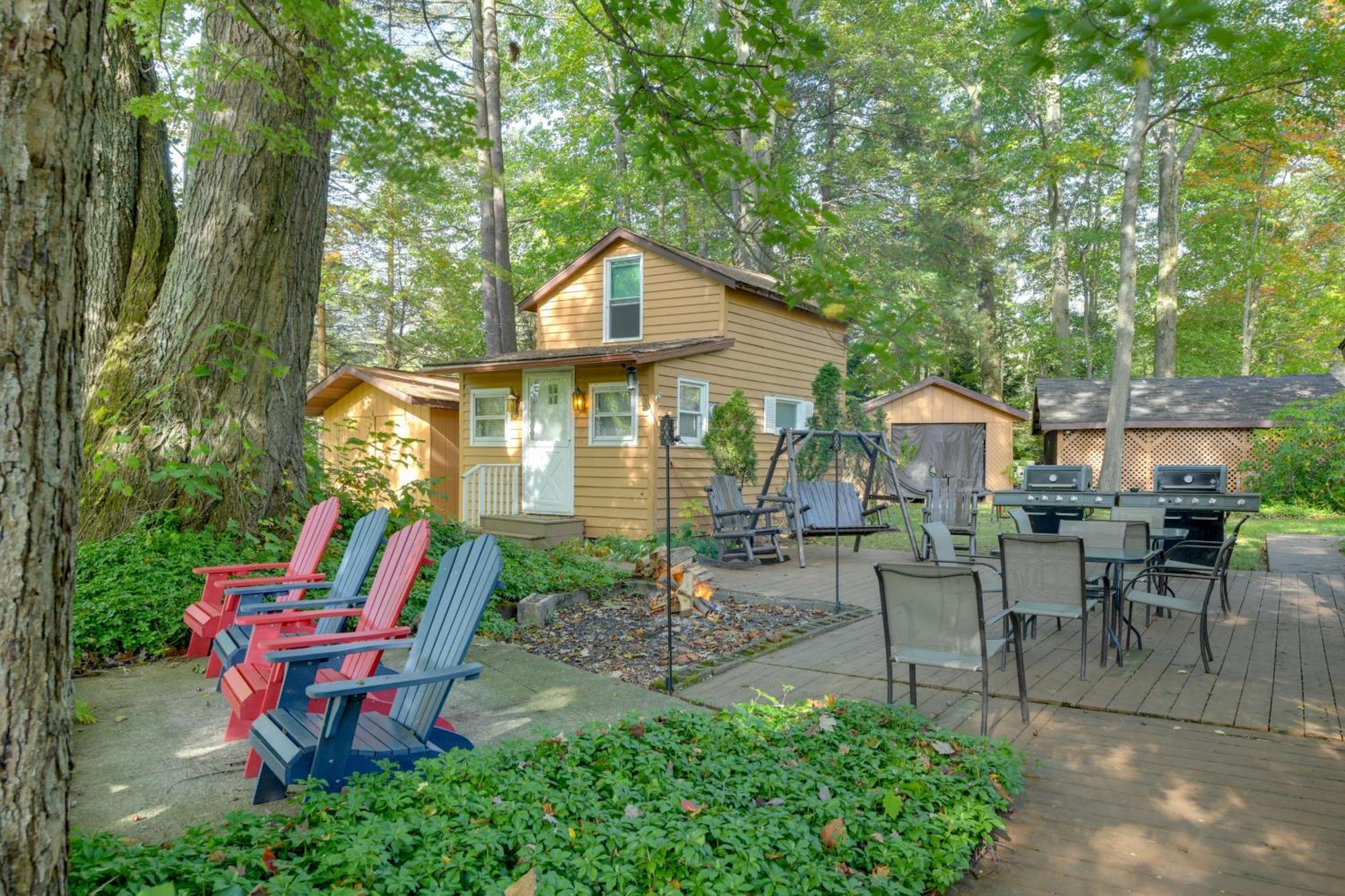 Waterfront Cottage - Dock And Chautauqua Lake Access Mayville Εξωτερικό φωτογραφία